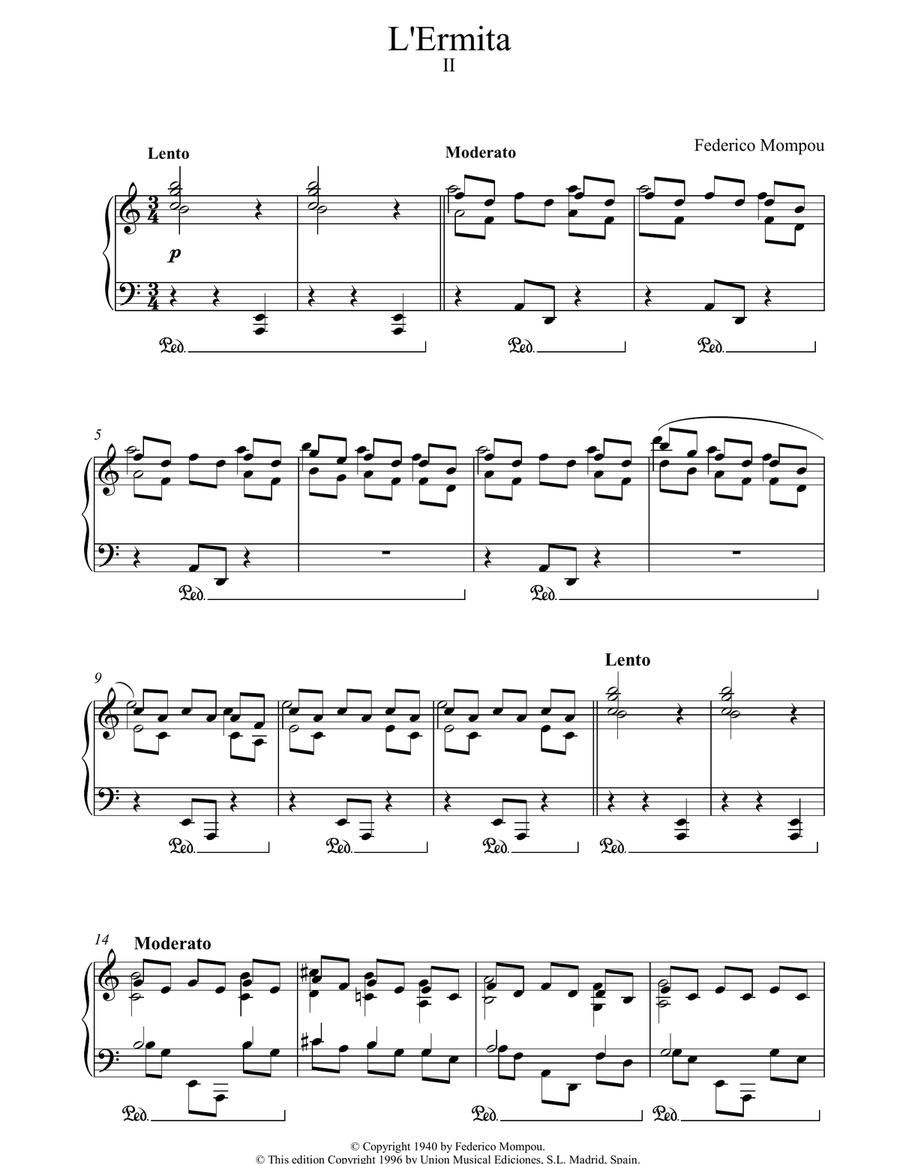 LErmita Piano Solo scores gallery preview page 1