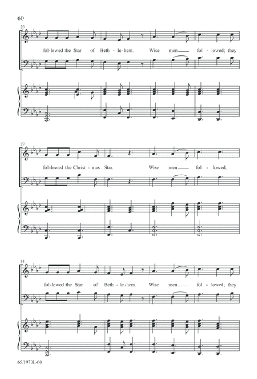 A Great and Mighty Wonder 4-Part scores gallery preview page 61