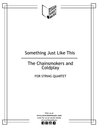 Book cover for Something Just Like This