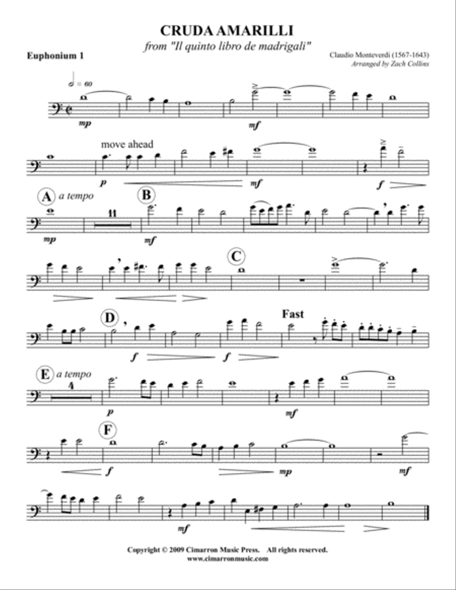 Cruda amarilli Cruda amarilli Large Ensemble scores gallery preview page 4