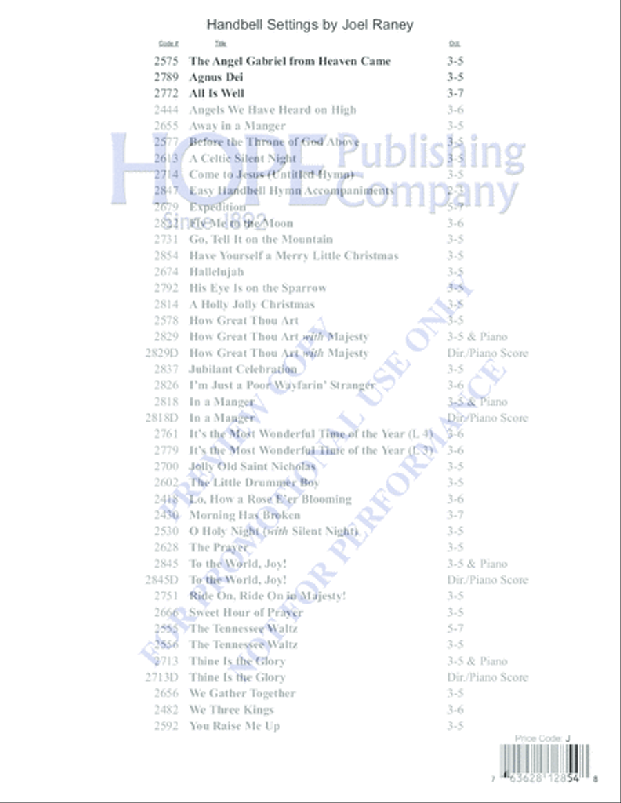 Have Yourself A Merry Little Christmas 5-Octaves scores gallery preview page 11