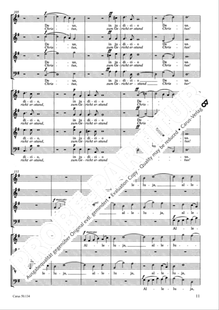 Osterhymne 4-Part scores gallery preview page 12