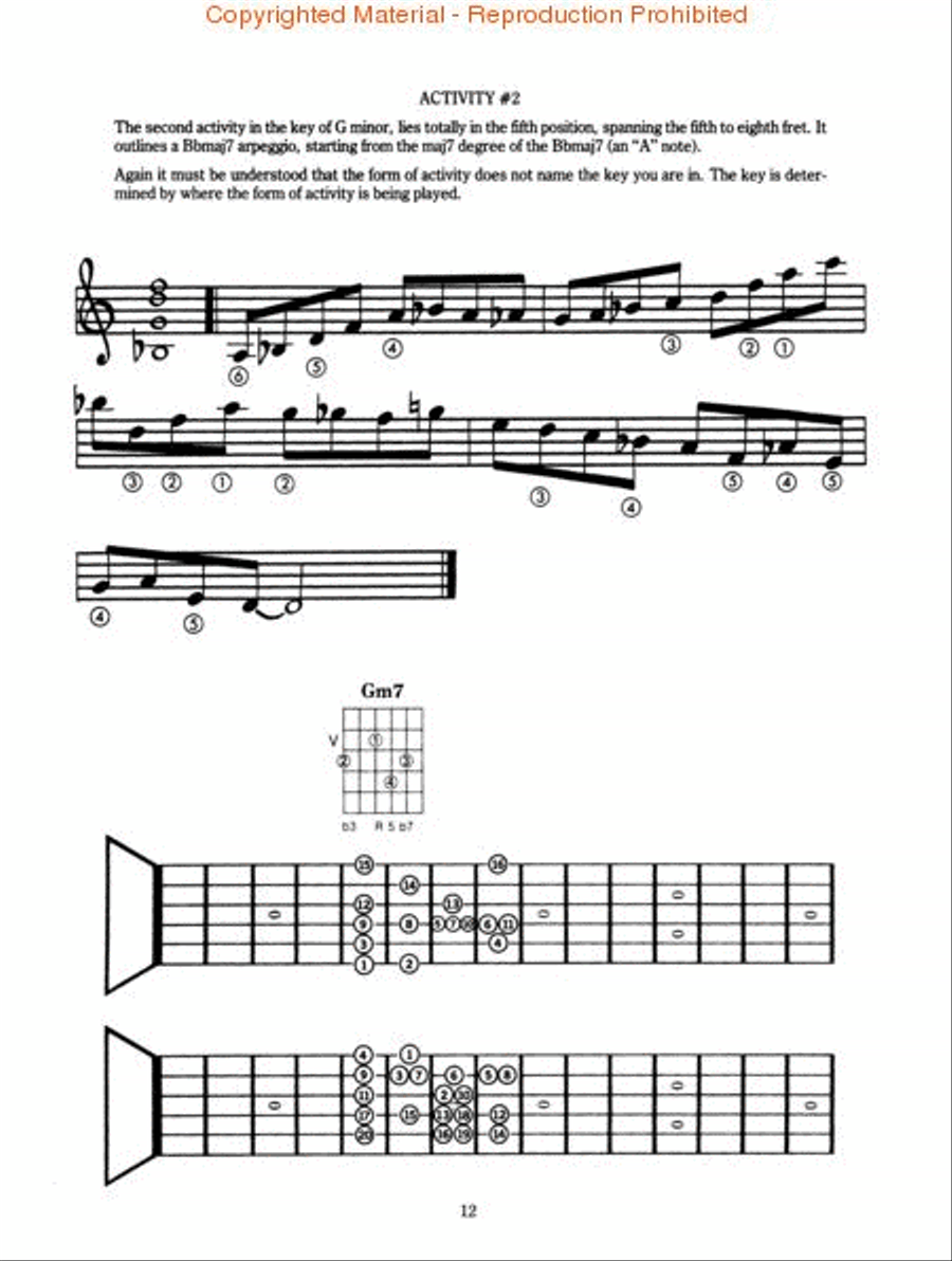 Linear Expressions – Pat Martino Electric Guitar scores gallery preview page 3