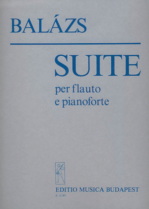 Book cover for Suite Per Flauto E Pianoforte