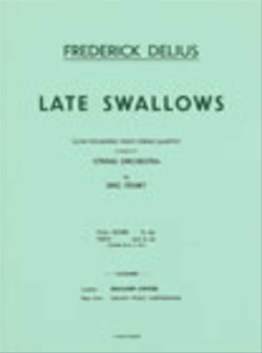 Late Swallows