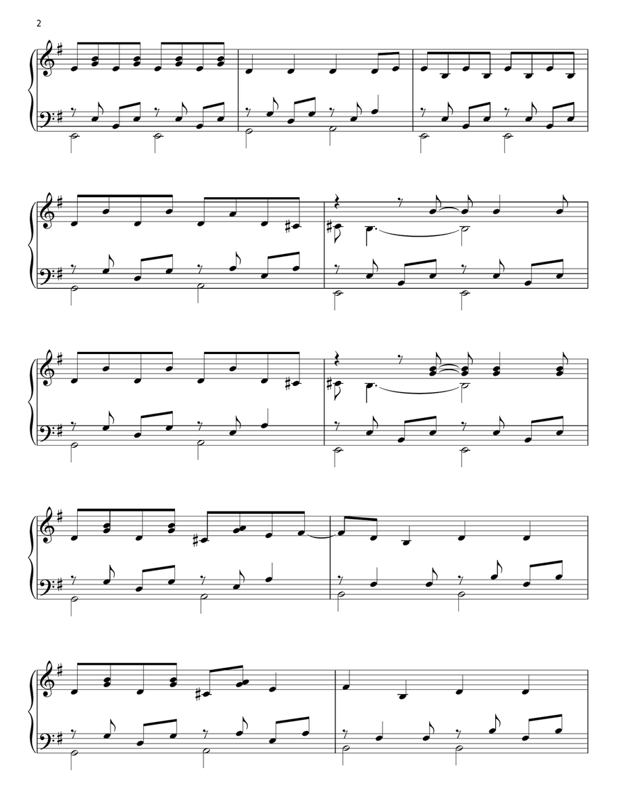 Healing Katniss (from The Hunger Games) Piano Solo scores gallery preview page 2