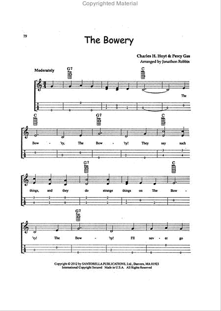 101 Ukulele Favorites Ukulele scores gallery preview page 4