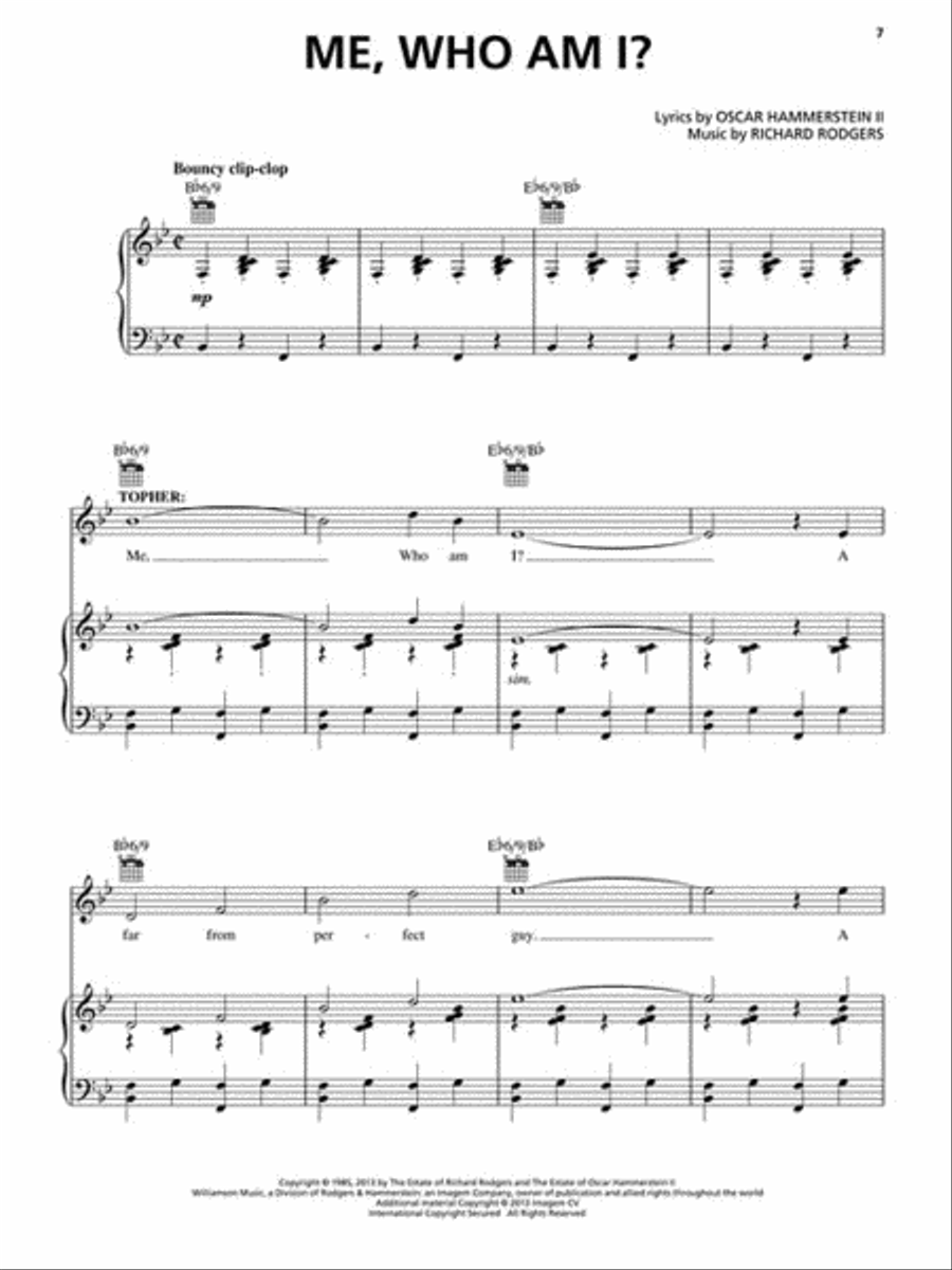 Rodgers & Hammerstein's Cinderella on Broadway Piano, Vocal scores gallery preview page 3