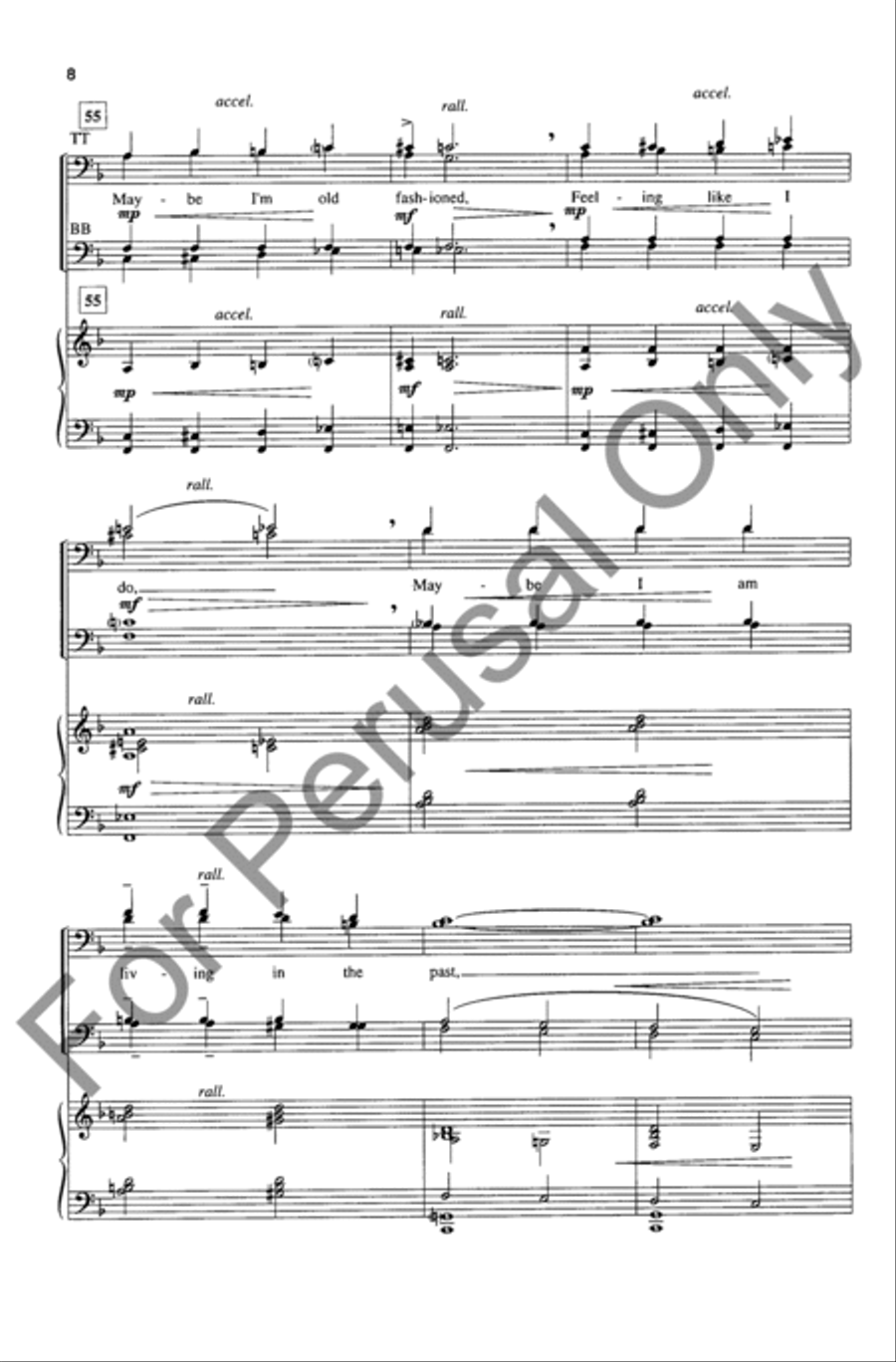 When I Fall In Love TTBB scores gallery preview page 8
