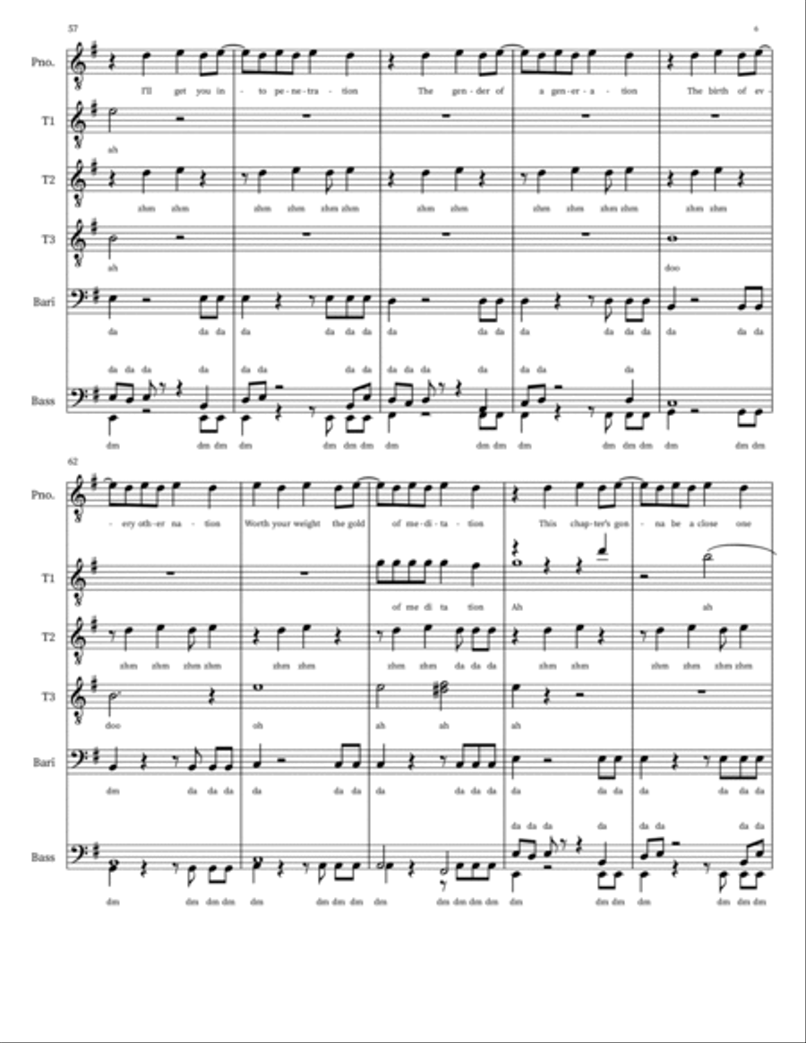 Can't Stop Small Ensemble scores gallery preview page 6
