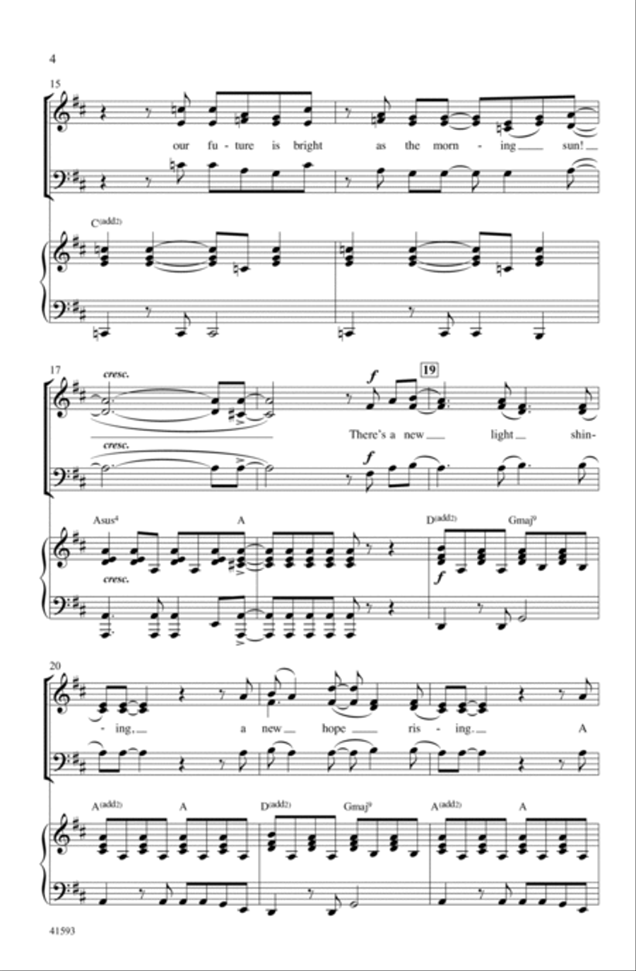 New Light Shining New Light Shining Choir scores gallery preview page 3