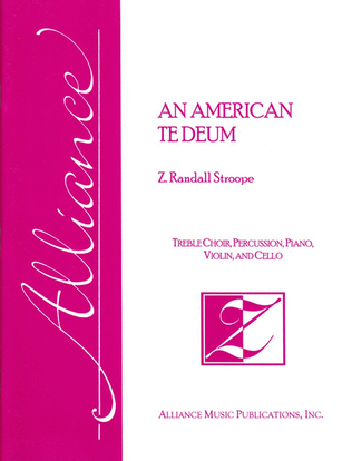 Book cover for American Te Deum, An