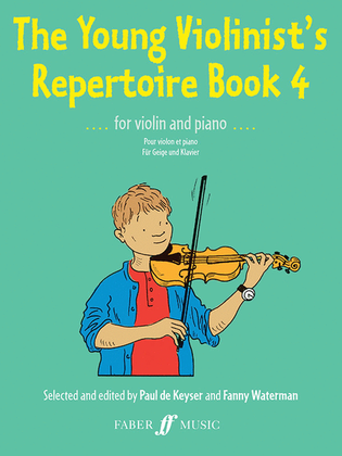 Book cover for The Young Violinist's Repertoire, Book 4