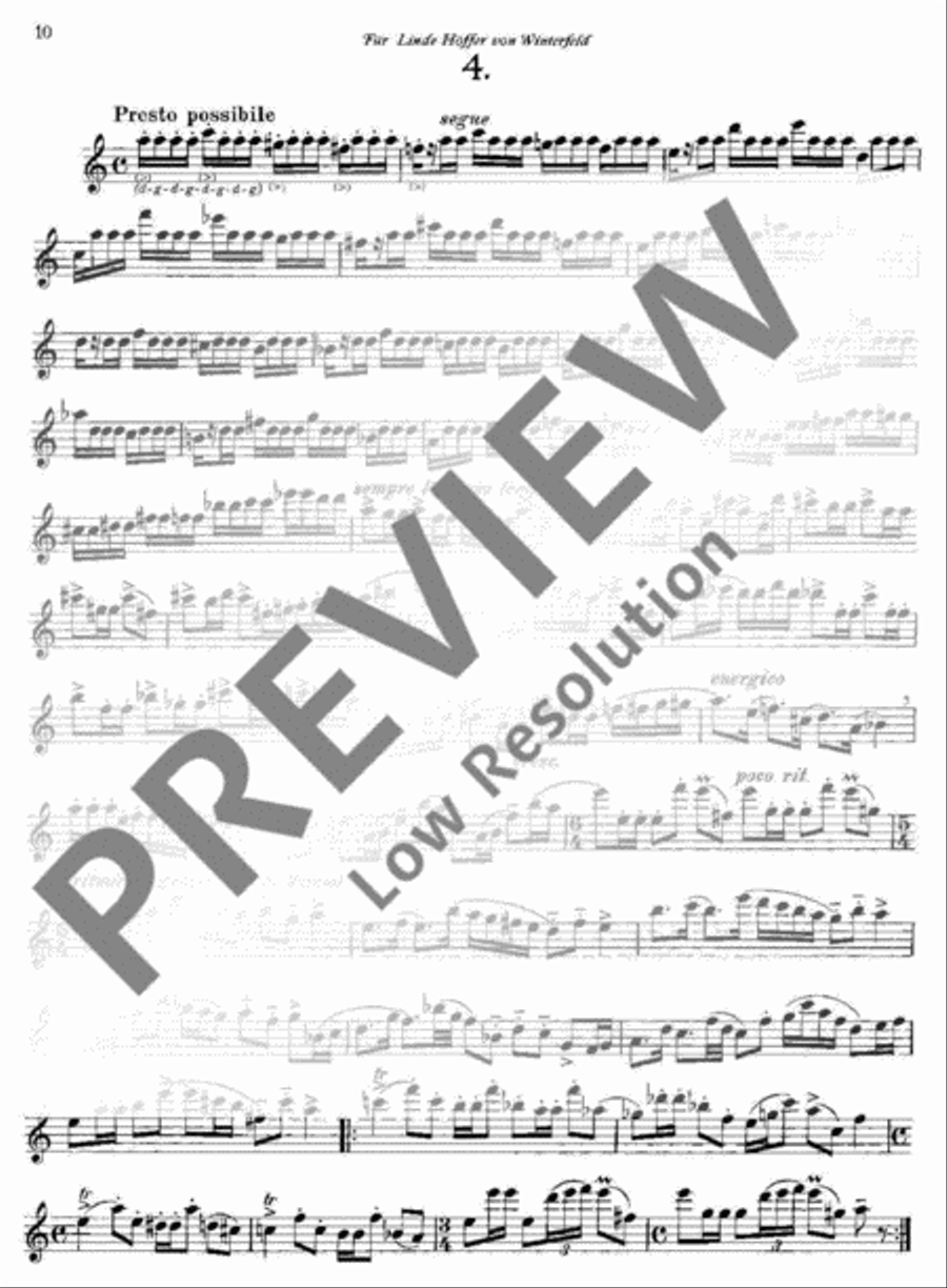 Virtuosic Suite Flute scores gallery preview page 11