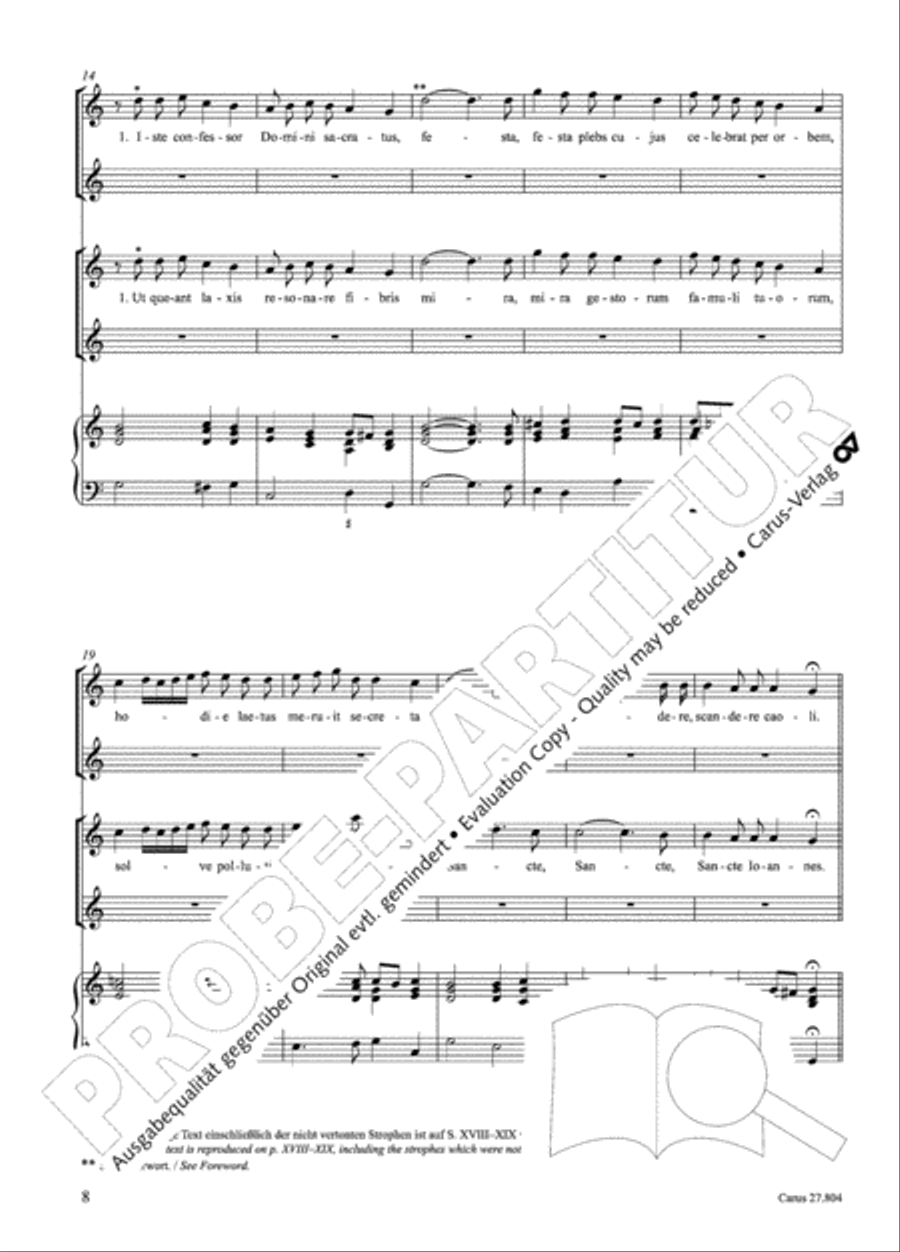 Hinni, Salve Regina, Motetti Score scores gallery preview page 33