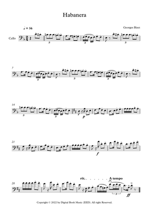 Habanera - Georges Bizet (Cello)