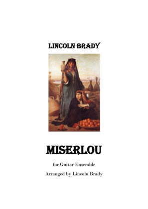 Book cover for MISERLOU - Guitar Ensemble