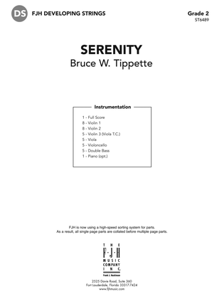Book cover for Serenity: Score