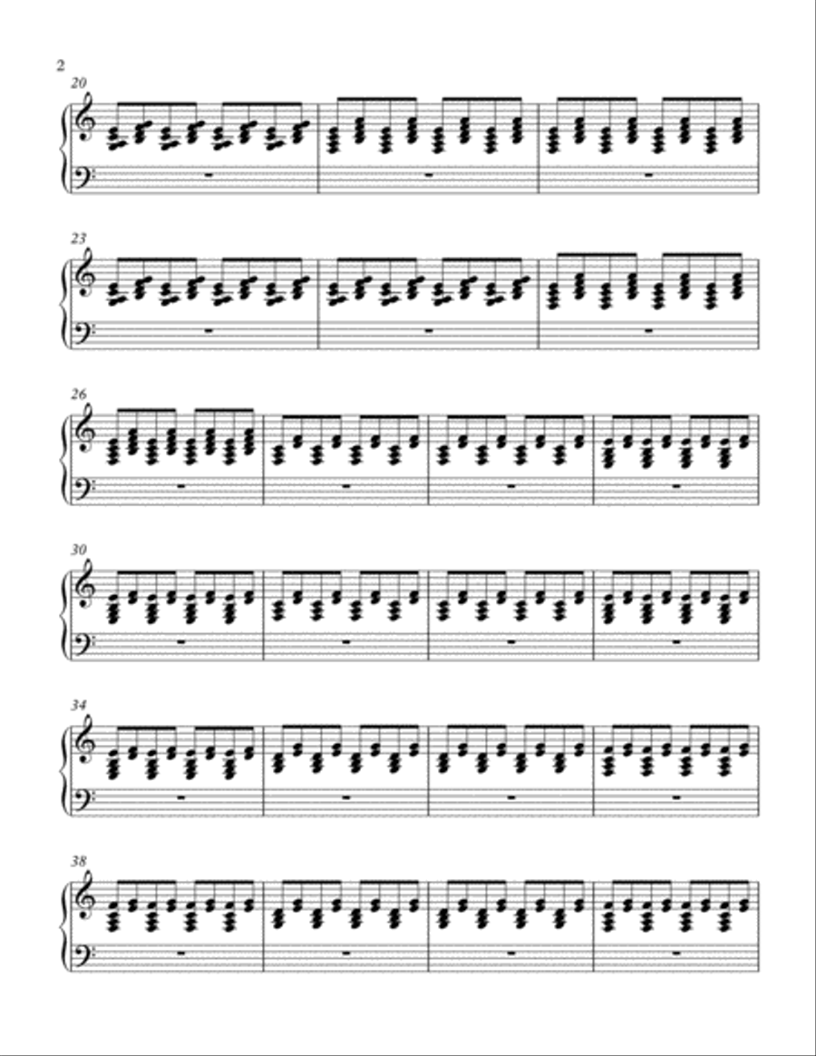 Etude in A Minor Op.2 No.2 Piano Method scores gallery preview page 2