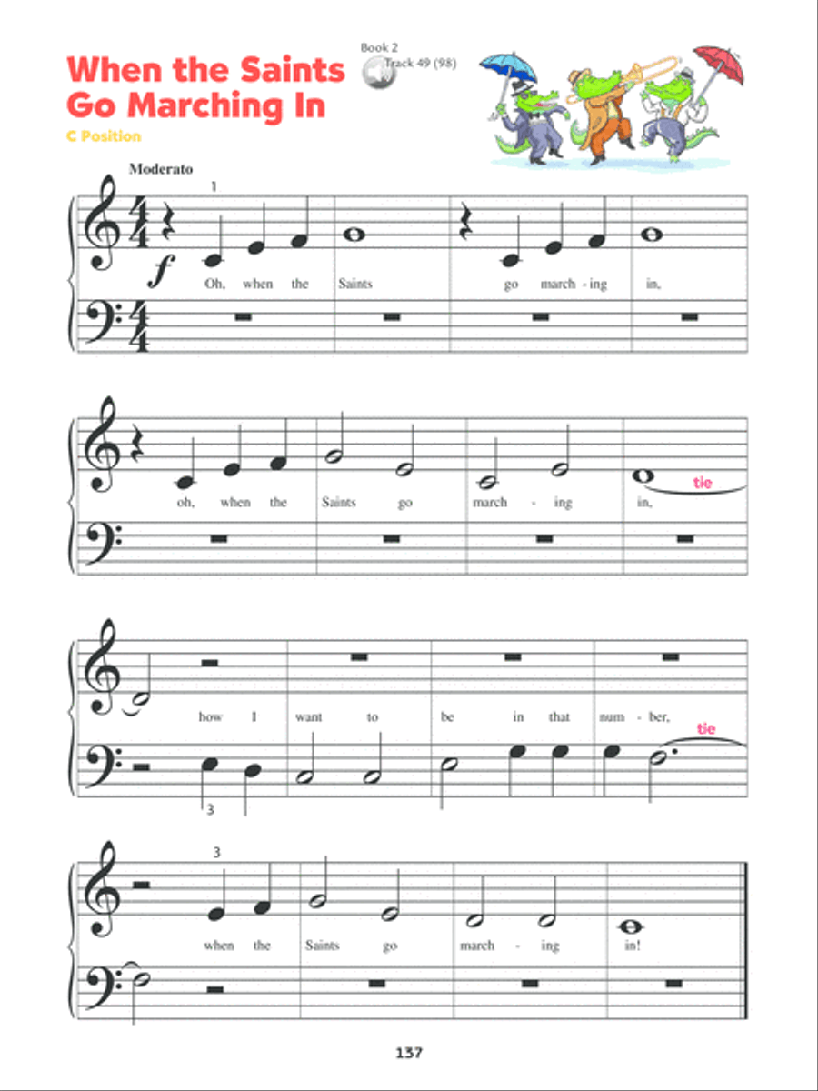 Alfred's Kid's Piano Course Complete Piano Method scores gallery preview page 11