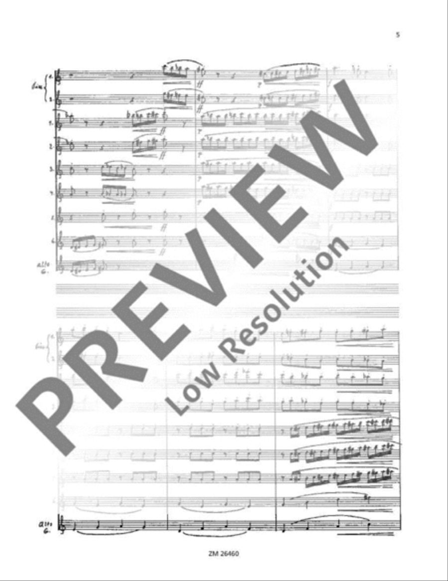 Cassation Flute scores gallery preview page 6