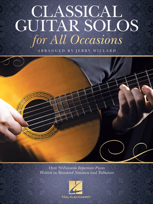 Book cover for Classical Guitar Solos for All Occasions