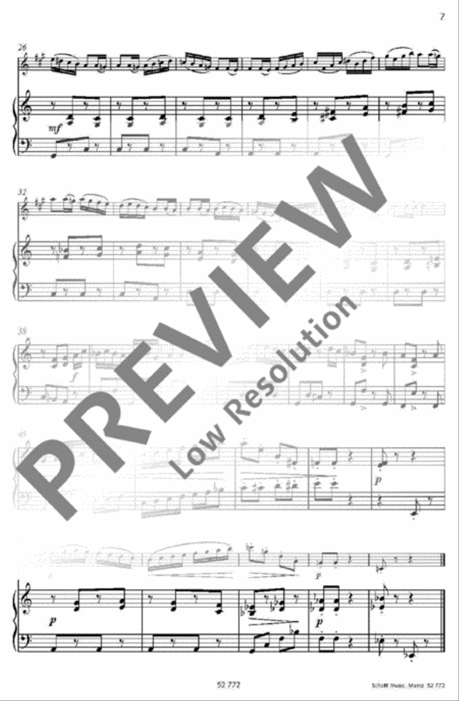 Sonatina Sonatina Alto Saxophone scores gallery preview page 7