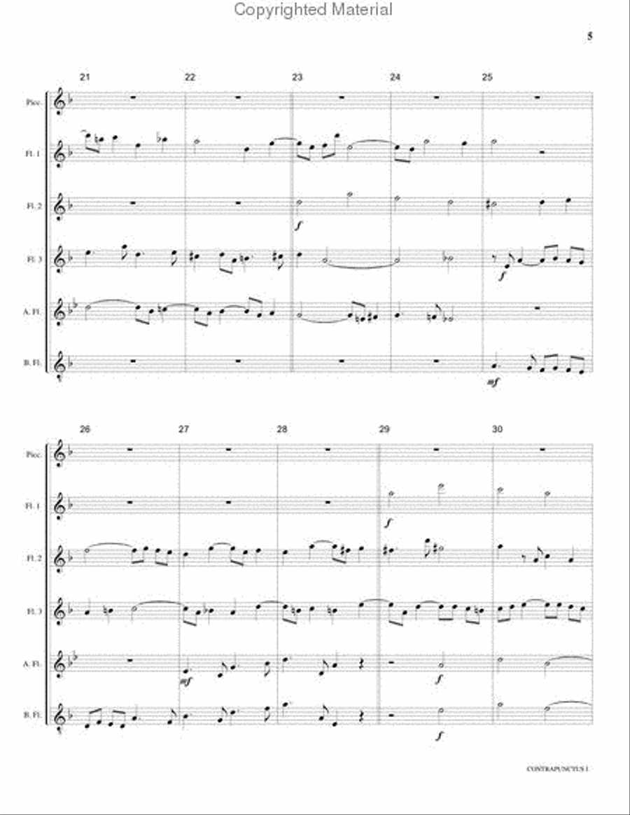 <br>Sheet music extract