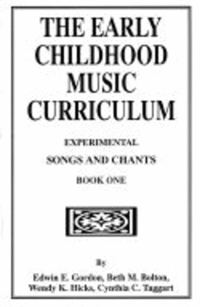 Experimental Songs and Chants - Book 1