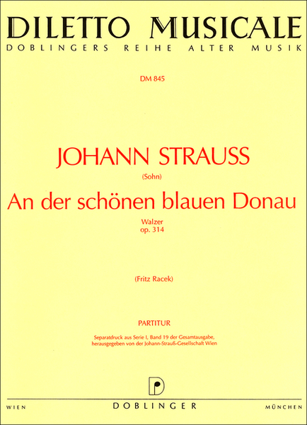 An der schonen blauen Donau op. 314