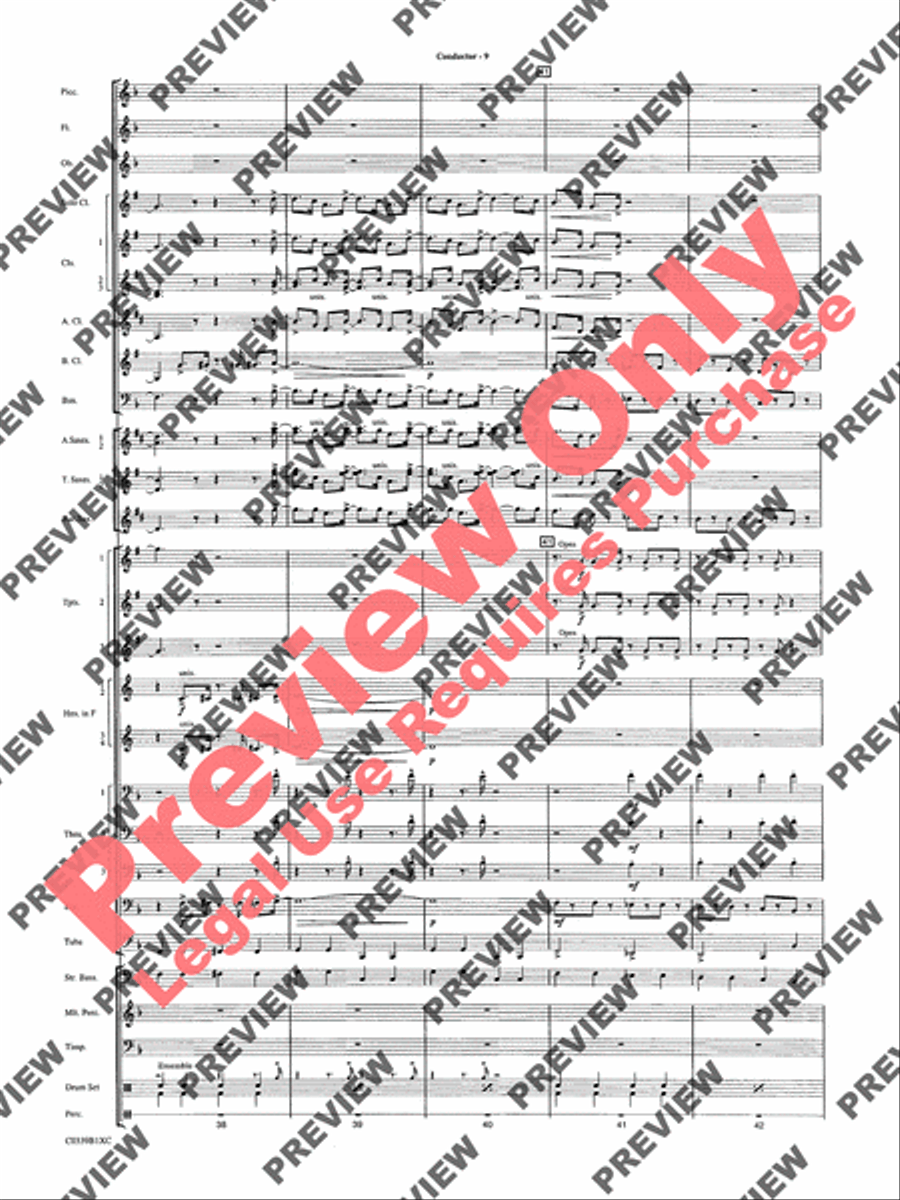 In the Miller Mood Concert Band scores gallery preview page 12