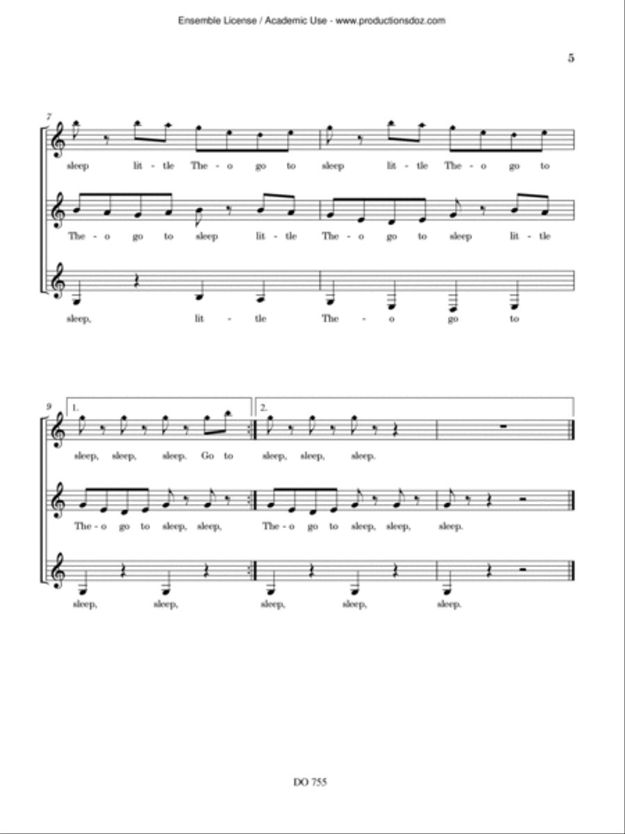 Hello Theo Triptych Hello Theo Triptych Guitar Ensemble scores gallery preview page 5