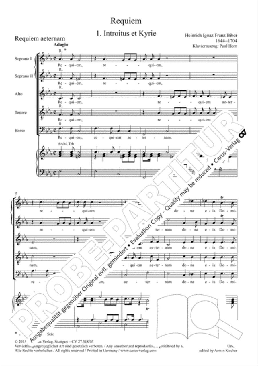 Requiem in F minor SSATB scores gallery preview page 6