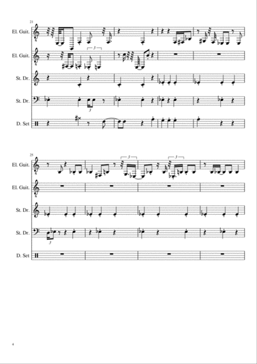 Hpsee Hpsee Guitar scores gallery preview page 4