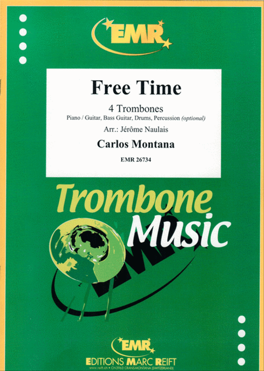 Free Time Trombone Quartet scores gallery preview page 1