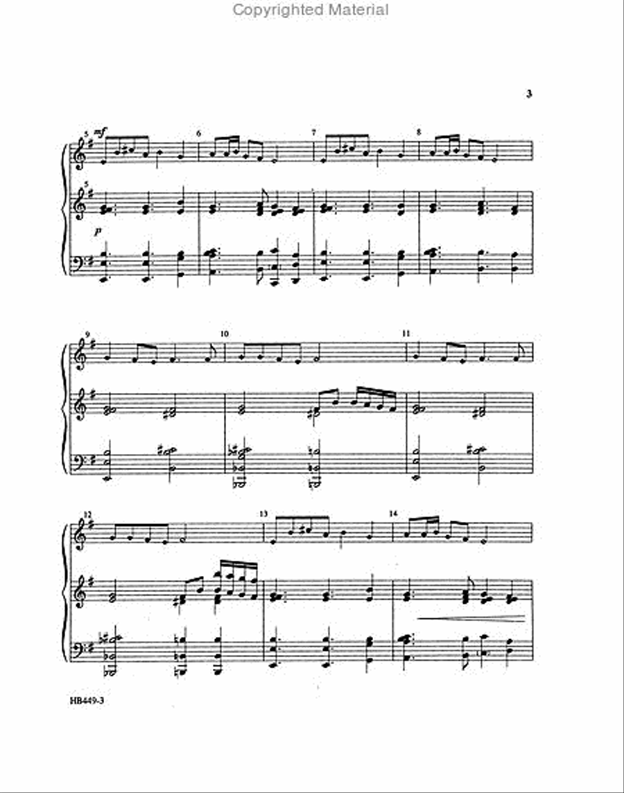 Sing We Now of Christmas - Pysh 5-Octaves scores gallery preview page 3