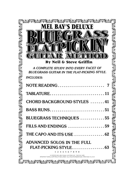 Deluxe Bluegrass Flatpickin' Guitar Method