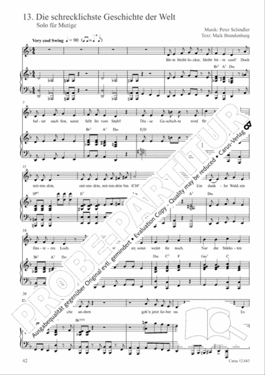 Gruselsongs, Band 1 Gruselsongs, Band 1 Score scores gallery preview page 43