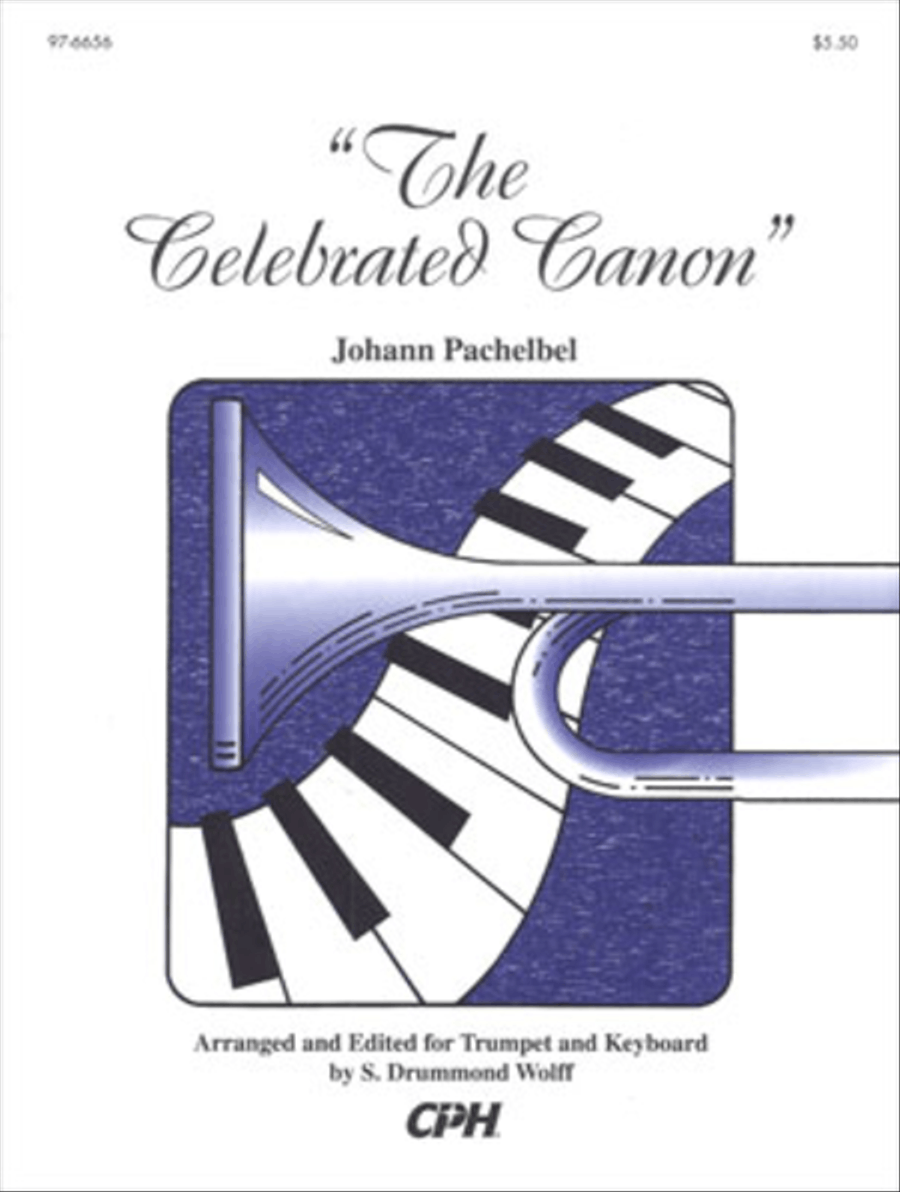 Canon in D / The Celebrated Canon (Keyboard and Trumpet) Trumpet Solo scores gallery preview page 1