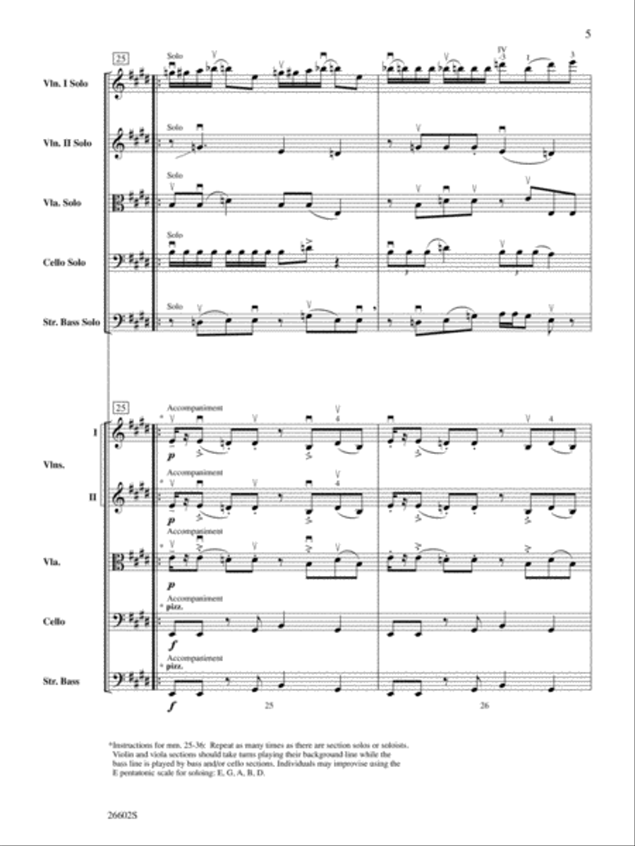 Rockin' It!: Score String Orchestra scores gallery preview page 5