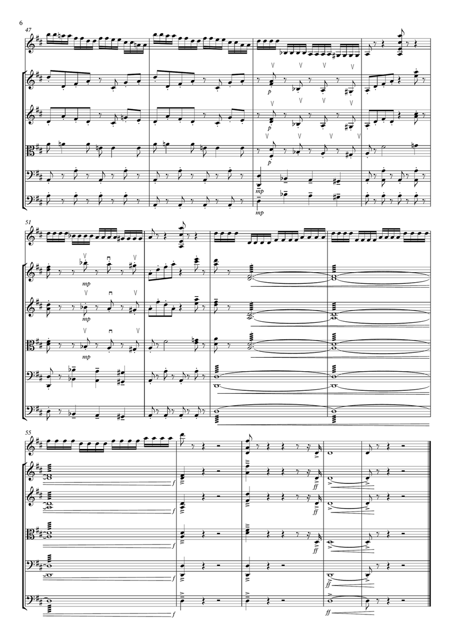 K.Bom "Perpetuum Mobile" for violin and string orchestra image number null