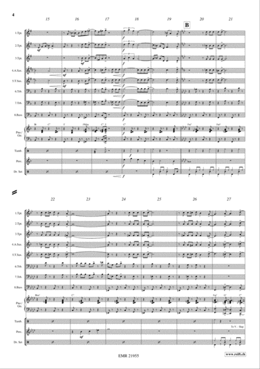 The St. Louis Blues Saxophone scores gallery preview page 4