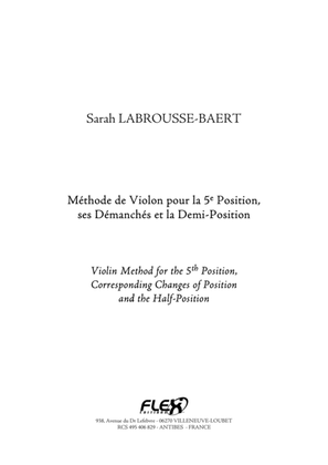 Violin Method for the 5th Position and the 1/2 Position