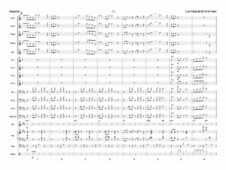 I Let a Song Go Out of My Head: Score