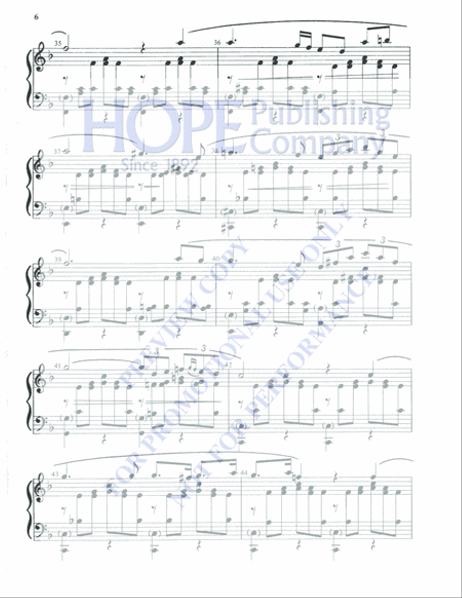 Ave Maria 5-Octaves scores gallery preview page 6