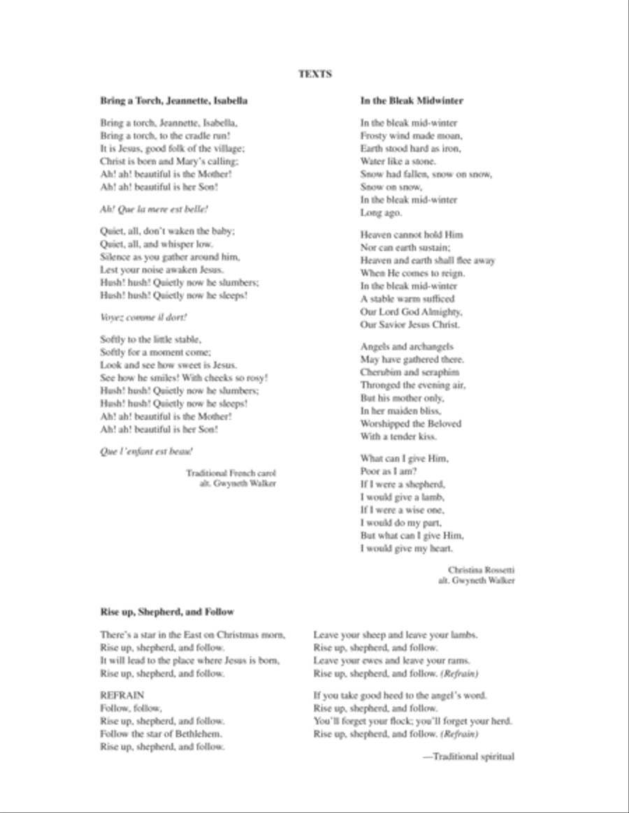 A Star in the East A Star in the East Choir scores gallery preview page 3