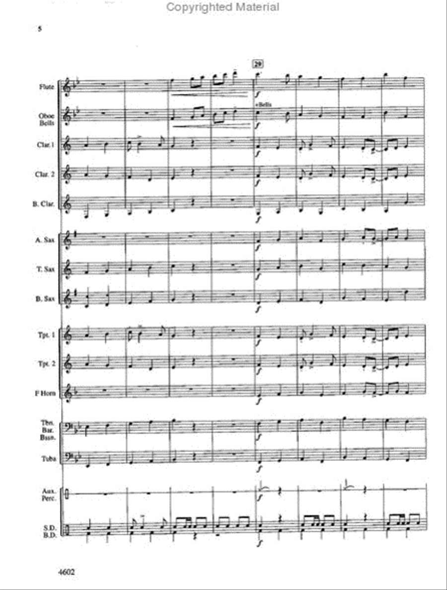 Band Avenue Band Avenue Concert Band scores gallery preview page 5