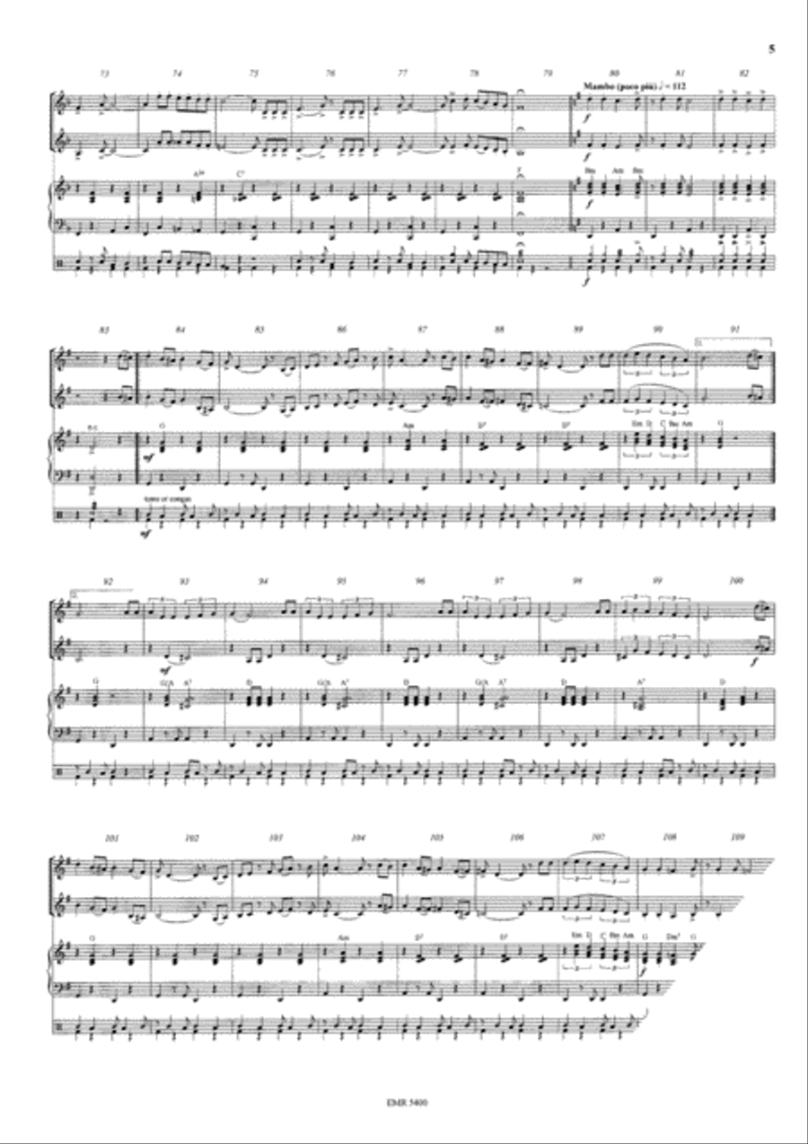 Latin Fever Trumpet Duet scores gallery preview page 5