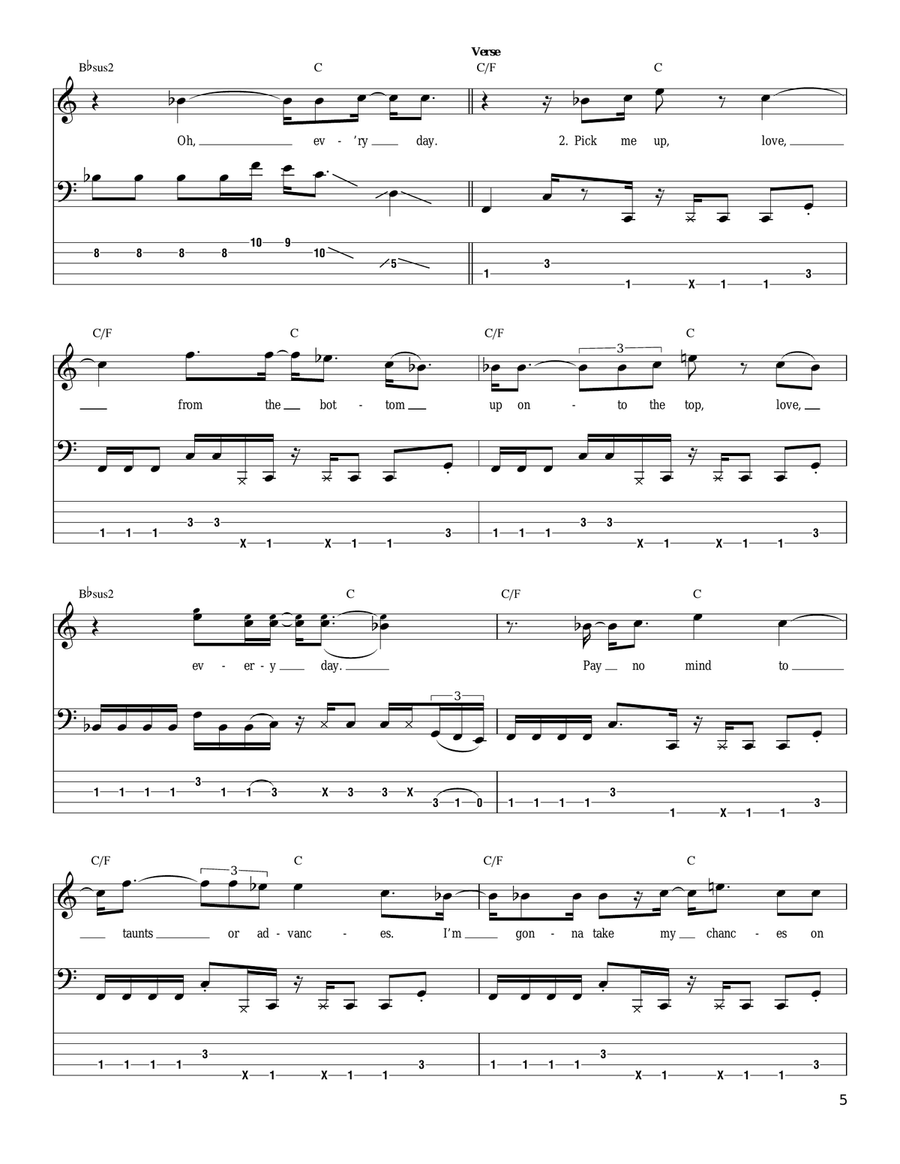 Everyday Acoustic Guitar scores gallery preview page 5