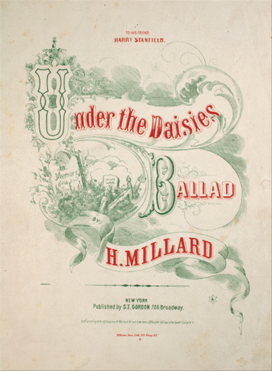 Under the Daisies. Ballad Voice scores gallery preview page 1